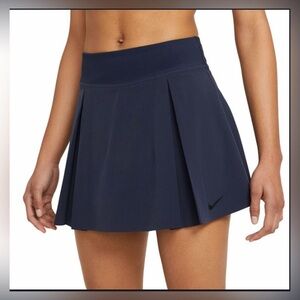 Nike Fairway Club Golf Dark Blue Pleated Skirt - XS